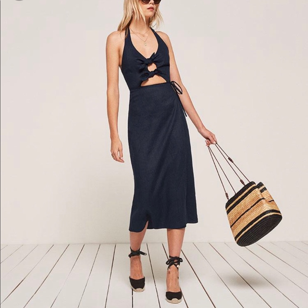 Reformation amalfi dress